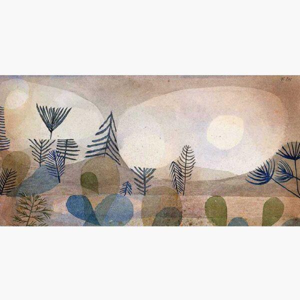 Αναπαραγωγές Ξένων Ζωγράφων σε καμβά - Paul Klee Oceanic Landscape