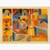 Αναπαραγωγές Ξένων Ζωγράφων σε καμβά – Paul Klee Temple Gardens