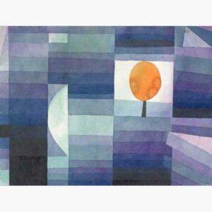Αναπαραγωγές Ξένων Ζωγράφων σε καμβά - Paul Klee The Harbinger of Autumn