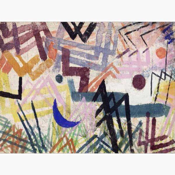 Αναπαραγωγές Ξένων Ζωγράφων σε καμβά - Paul Klee The Power of Play in a Lech Landscape