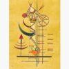Αναπαραγωγές Ξένων Ζωγράφων σε καμβά – Wassily Kandinsky Curved Tips