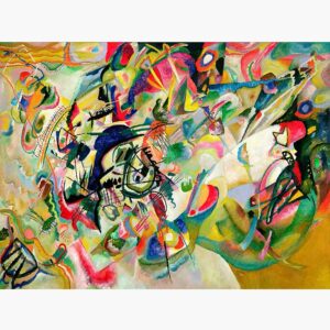 Αναπαραγωγές Ξένων Ζωγράφων σε καμβά - Wassily Kandinsky Fragment II for Composition VII