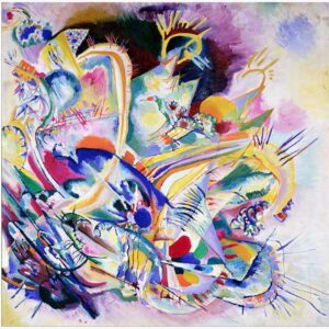 Αναπαραγωγές Ξένων Ζωγράφων σε καμβά - Wassily Kandinsky Improvisation Painting