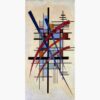 Αναπαραγωγές Ξένων Ζωγράφων σε καμβά – Wassily Kandinsky Zeichen mit Begleitung