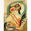Αναπαραγωγές Ξένων Ζωγράφων σε καμβά – Wassily Kandinsky Untitled composition