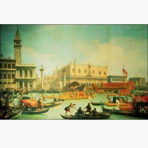Αντίγραφα Ξένων Ζωγράφων - Canaletto - Il Bucintoro