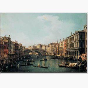 Αντίγραφα Ξένων Ζωγράφων - Canaletto - Ponte Di Rialto