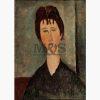 Αντίγραφα Ξένων Ζωγράφων – A. Modigliani – La fanciulla bruna