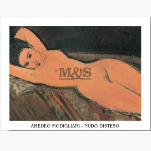 Αντίγραφα Ξένων Ζωγράφων - A. Modigliani - Nudo Disteso