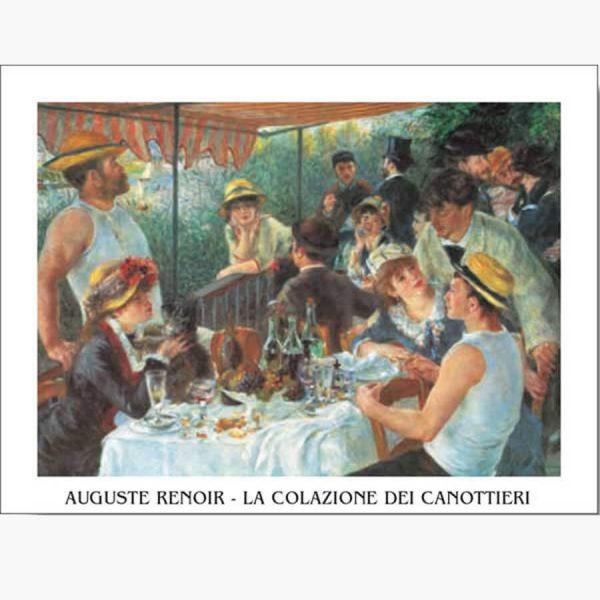 Αντίγραφα Ξένων Ζωγράφων - A. Renoir - la colazione dei canottieri