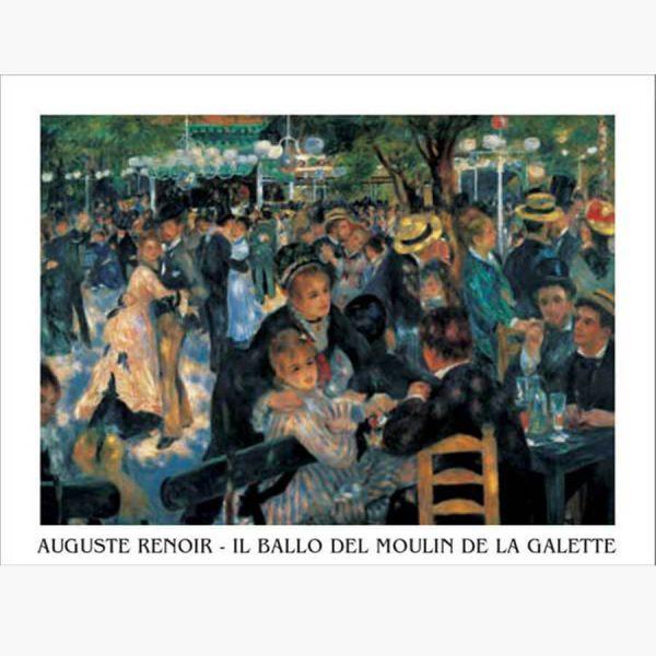 Αντίγραφα Ξένων Ζωγράφων - A. Renoir - il ballo del mulin de la Galette