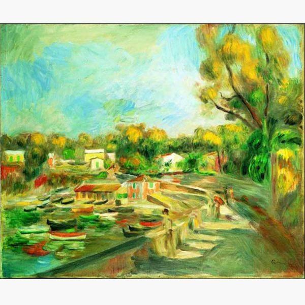 Αντίγραφα Ξένων Ζωγράφων - A. Renoir - paysage a cagnes