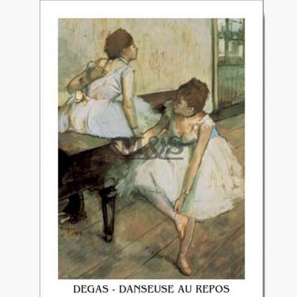 Αντίγραφα Ξένων Ζωγράφων - Edgar Degas - Danseuse au repos