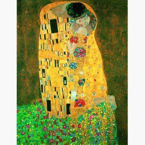Αντίγραφα Ξένων Ζωγράφων - Gustav Klimt - Il Bacio (part)