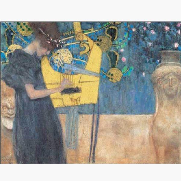 Αντίγραφα Ξένων Ζωγράφων - Gustav Klimt - die musik 1895