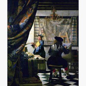 Αντίγραφα Ξένων Ζωγράφων - J.Vermeer - Painter