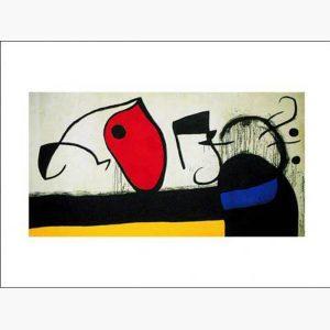 Αντίγραφα Ξένων Ζωγράφων - Joan Miro - Dona Amb Tres Cabells