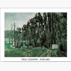Αντίγραφα Ξένων Ζωγράφων - Paul Cezanne - Poplars