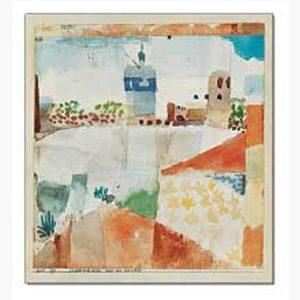 Αντίγραφα Ξένων Ζωγράφων - Paul Klee - Hammamet Mit Der Moschee