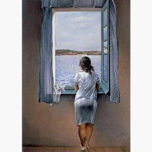 Αντίγραφα Ξένων Ζωγράφων - Salvador Dali - Woman at the Window