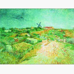Αντίγραφα Ξένων Ζωγράφων - Vincent Van Gogh - jardin potageres sur montmartre