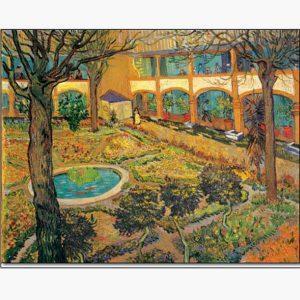 Αντίγραφα Ξένων Ζωγράφων - Vincent Van Gogh - le jardin de hopital à arles