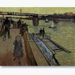 Αντίγραφα Ξένων Ζωγράφων - Vincent Van Gogh - le port de trinquetaille 1888