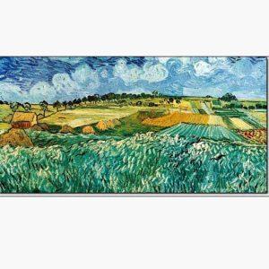 Αντίγραφα Ξένων Ζωγράφων – Vincent Van Gogh – Pianura Vicino Ad Auvers (part)