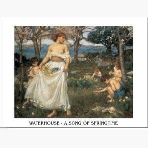 Αντίγραφα Ξένων Ζωγράφων - Waterhouse A Song Of Springtime