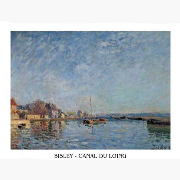 Αντίγραφα Ξένων Ζωγράφων - A. Sisley - Canal Du Loing