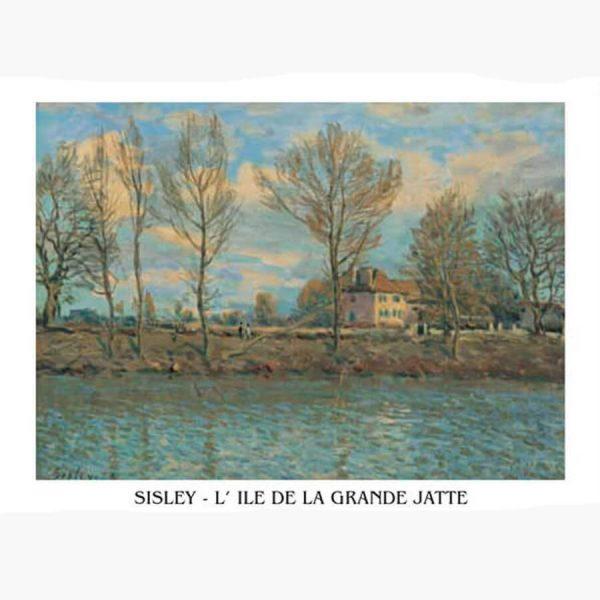Αντίγραφα Ξένων Ζωγράφων - A. Sisley - La Grande Jatte