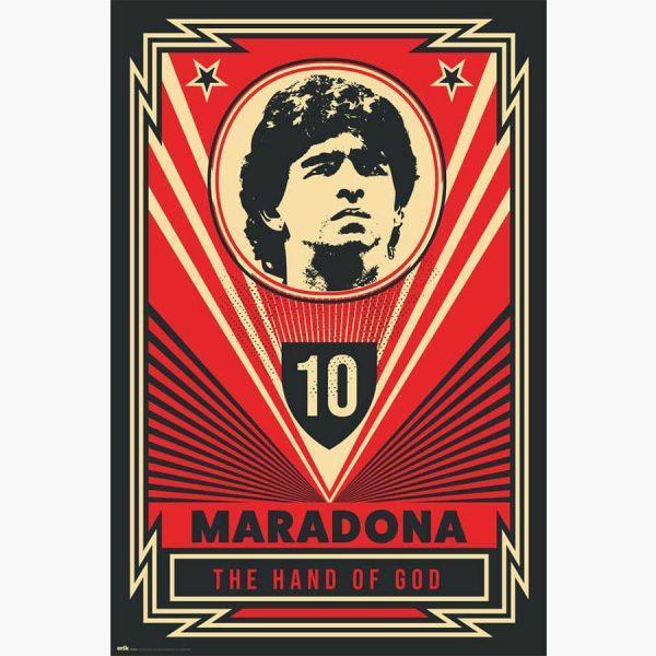 Αθλητικές Αφίσες -Maradona, The Hand of God