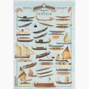 Εκπαιδευτικές Αφίσες - Imbarcazioni di Venezia
