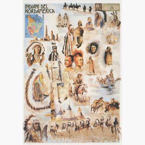Εκπαιδευτικές Αφίσες - Indians of North America
