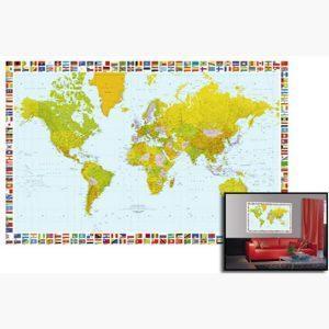 Φωτοταπετσαρίες – Map of the World