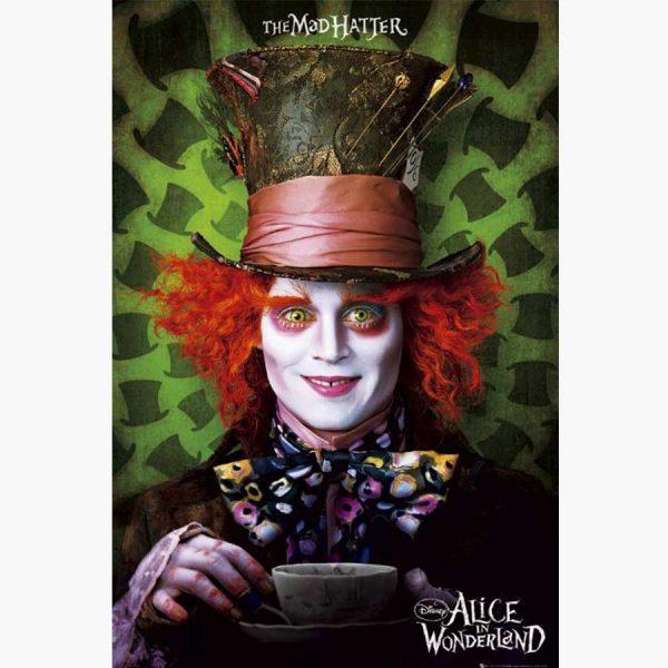 Κινηματογραφικές Αφίσες - Alice In Wonderland mad hatter