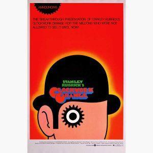 Κινηματογραφικές Αφίσες - Clockwork Orange, eye