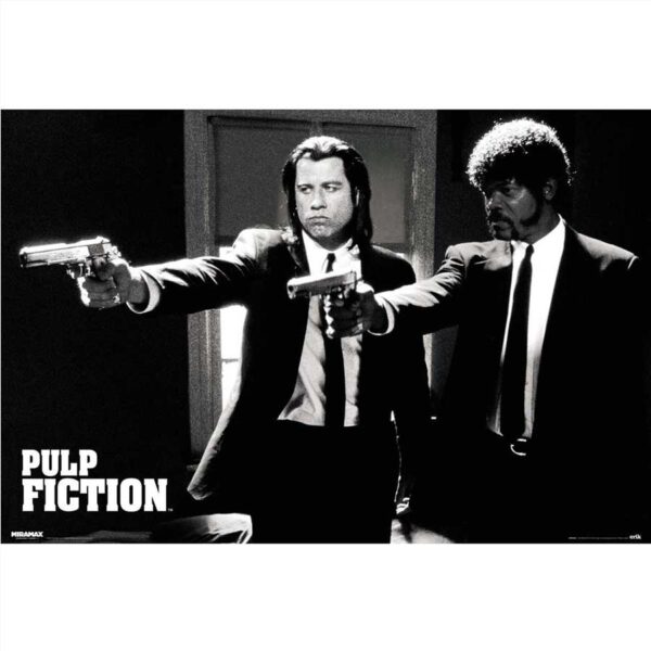 Κινηματογραφικές Αφίσες - Pulp Fiction, Vincent & Jules Divine Intervention