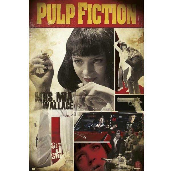 Κινηματογραφικές Αφίσες - Pulp Fiction, Mia