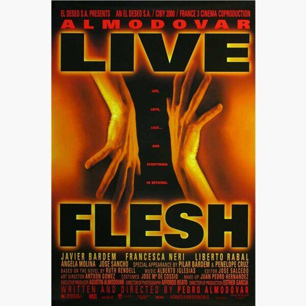 Κινηματογραφικές Αφίσες - Pedro Almodovar, Live Flesh
