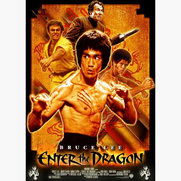 Κινηματογραφικές Αφίσες - Bruce Lee, Enter the Dragon