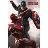 Κινηματογραφικές Αφίσες – Marvel Captain America, Civil War – Captain vs Iron Man