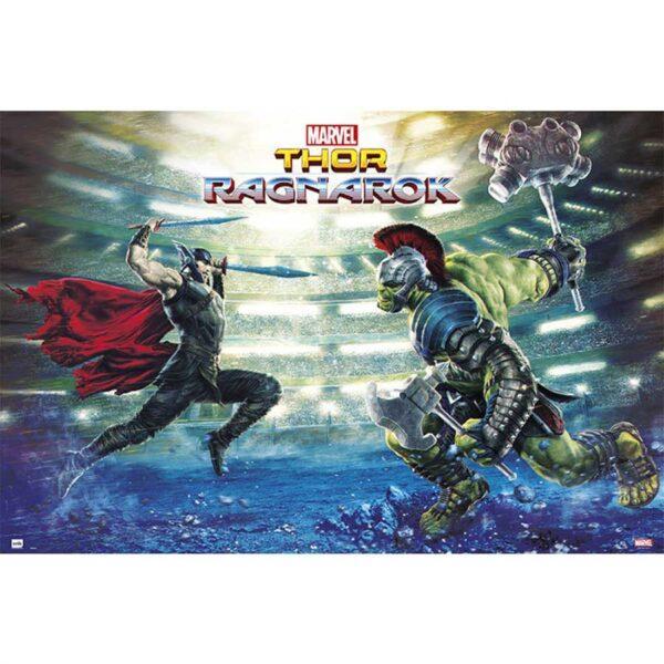 Κινηματογραφικές Αφίσες - Marvel Thor Ragnarok, Battle