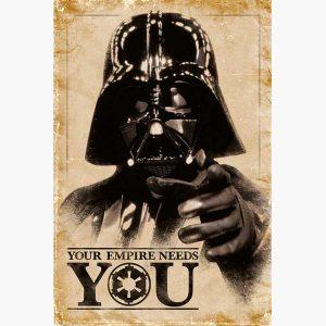 Κινηματογραφικές Αφίσες - Star Wars, (Your Empire Needs You)