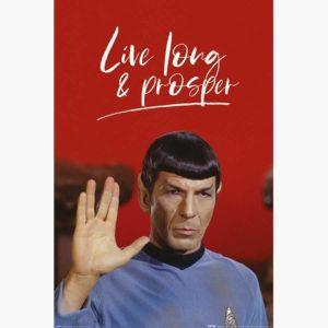 Κινηματογραφικές Αφίσες - Star Trek, Live Long and Prosper