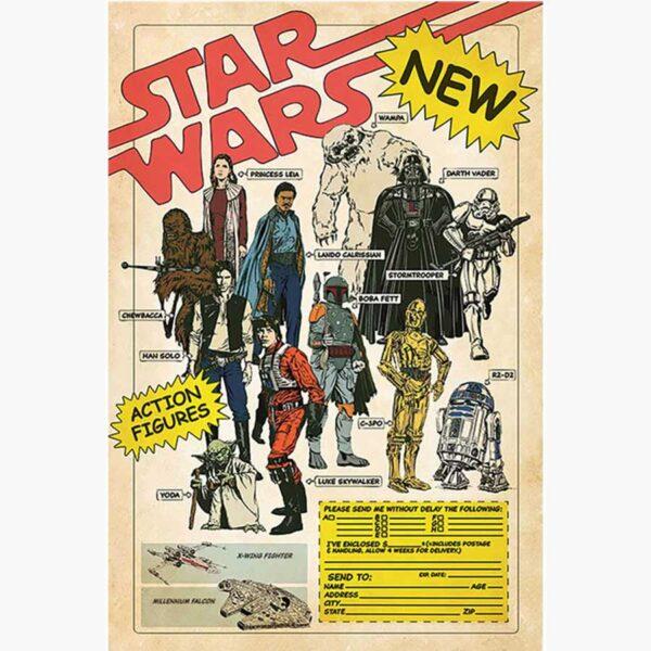 Κινηματογραφικές Αφίσες - Star Wars (Action Figures)