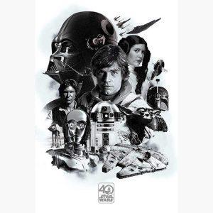 Κινηματογραφικές Αφίσες - Star Wars, 40th Aniversary