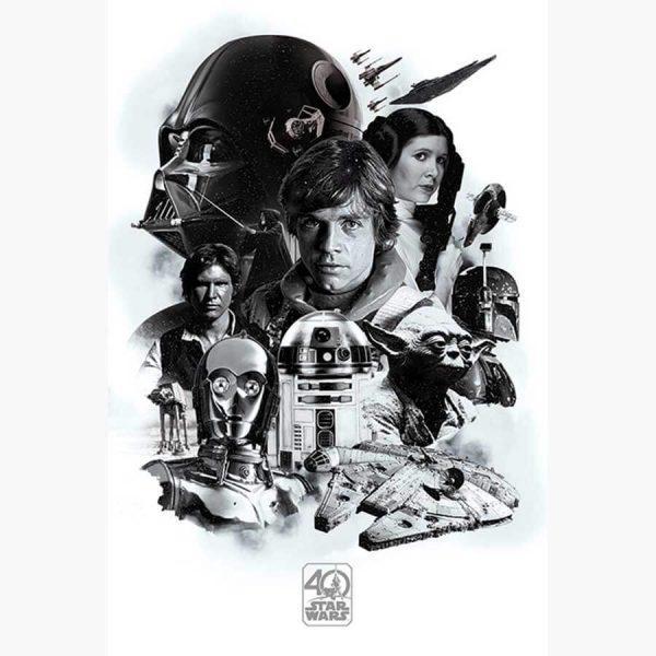 Κινηματογραφικές Αφίσες - Star Wars, 40th Aniversary