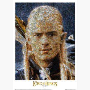 Κινηματογραφικές Αφίσες - Lord of the Rings, Legolas Mosaic