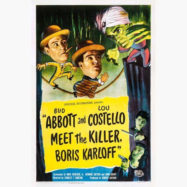 Κινηματογραφικές Αφίσες - Abbott and Costello Meet the Killer (1949)